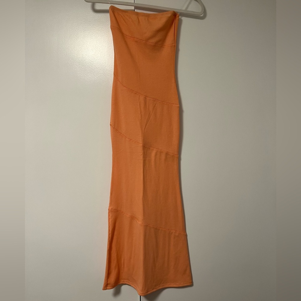 Orange Maxi Dress